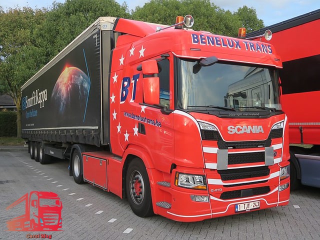 red scania g 2017